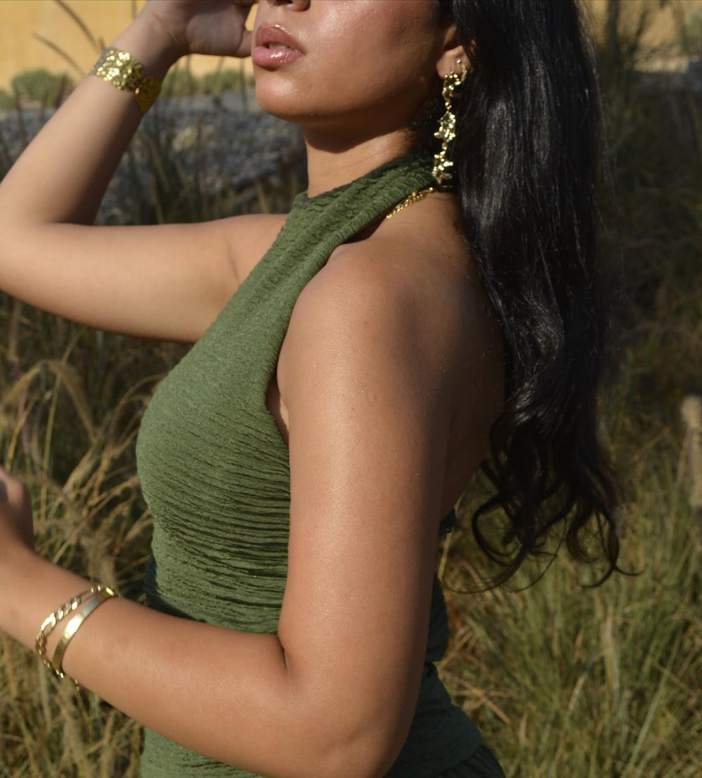 The Green Muse Co-ord ( Top ).